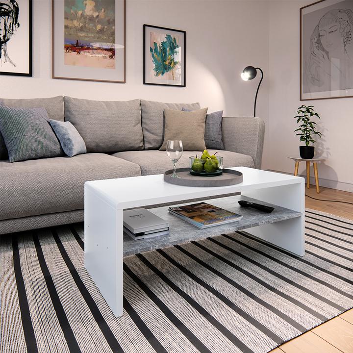 Actual product image Vicco Couchtisch (99 x 40 x 40 cm)