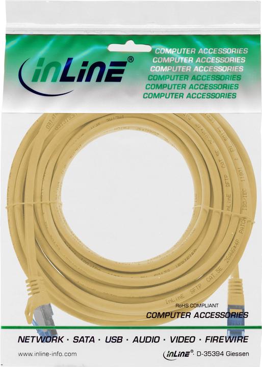 Actual product image InLine Patchkabel (S/FTP, CAT6a, 7.50 m)
