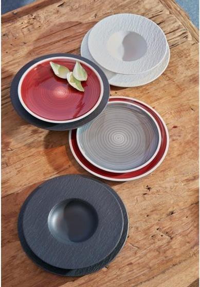 Productafbeelding Villeroy & Boch Frühstücksteller Manufacture Rock (1 x, 22 cm)