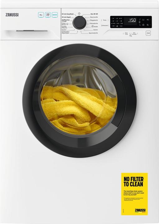Actual product image Zanussi Washing machine (8 kg, Left)