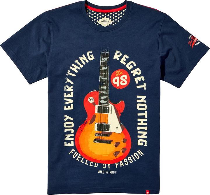 Produktbild Joe Browns Bold Electric Guitar Graphic Short Sleeve T-Shirt (M)