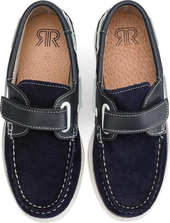 Actual product image La Redoute Collections Boat shoes with velcro fastening (30)