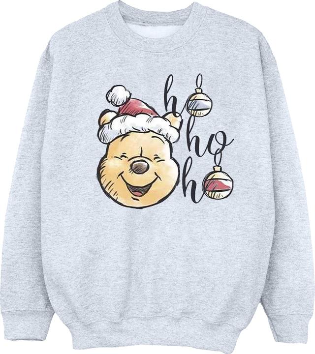 Disney Winnie The Pooh Ho Ho Ho Baubles Sweatshirt (S)