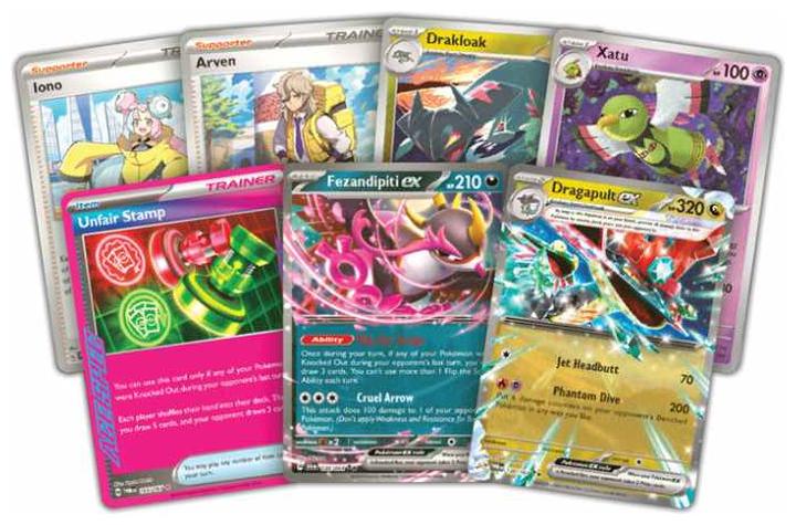 Actual product image Pokémon April League Battle Deck Dragapult (English, Deck)