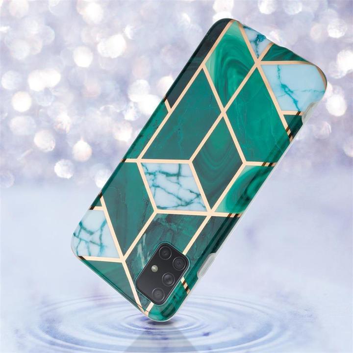 Produktbild Cadorabo IMD TPU Bunter Marmor Cover (Samsung Galaxy A71 5G)