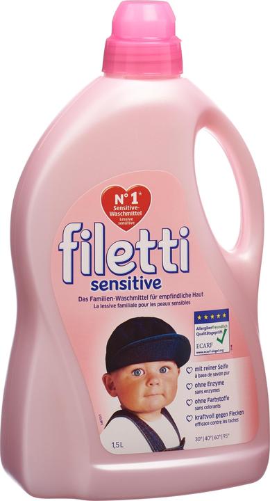 Filetti Sensitive (10 Waschgänge, Gel)