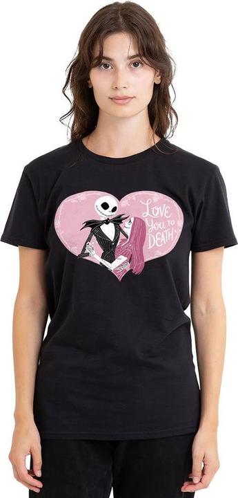 Produktbild The Nightmare Before Christmas Love You To Death TShirt Valentinstag (L)