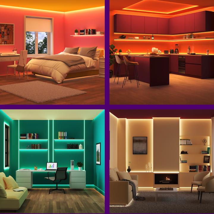 Produktbild WiZ LED strip (RGB, 1000 cm, Indoor)