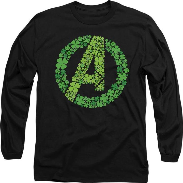 Actual product image Hasbro Unisex Adult Logo Shamrock St Patricks Day T-Shirt (XXL)