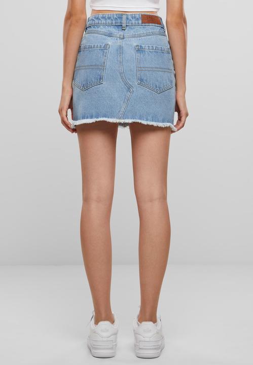 Actual product image Urban Classics Ladies Heavy Mini Denim Skirt - 166845 (36)