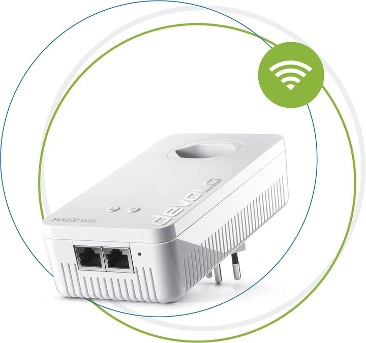 Produktbild Devolo Magic 1 WiFi Erweiterung 2-1-1 (1200 Mbit/s)