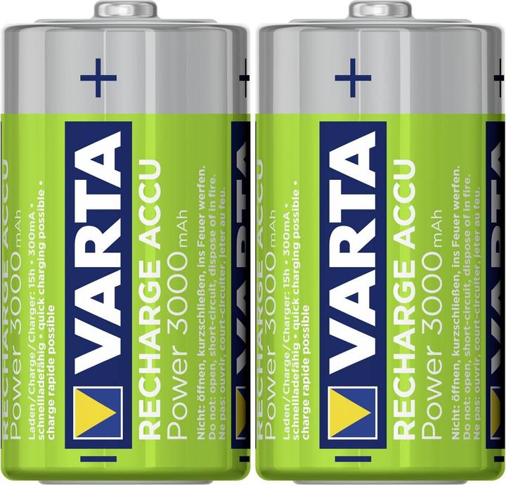 Produktbild Varta Recharge Accu Power (2 Stk., C, 3000 mAh)