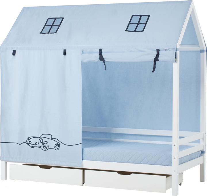 Hoppekids House bedspread CARS for house beds 90x200cm