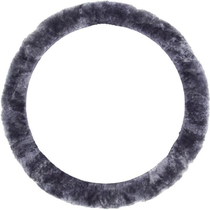 Immagine prodotto IWH Coprivolante (L x P x A) 350 x 350 x 40 mm Vera pelle di agnello Antracite 35