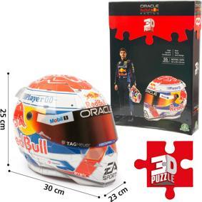 Productafbeelding GP Sport Puzzel 3D Formule 1 Helm Max Verstappen 30X25X23 Cm (55 onderdelen)