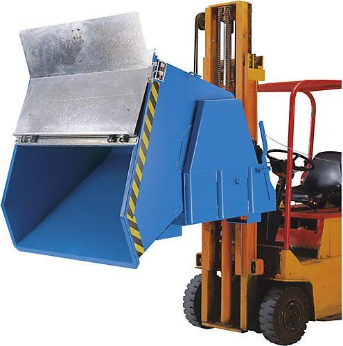 Actual product image eurokraft pro Tipping container, standard overall height, without chassis (1200 l)