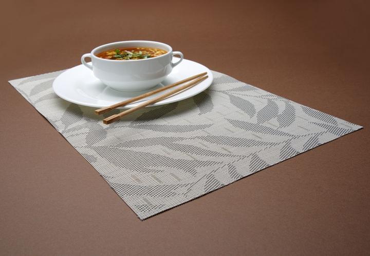 Image du produit Hendi Set de table, Feuilles, Gris, pcs.,mm (6 x)