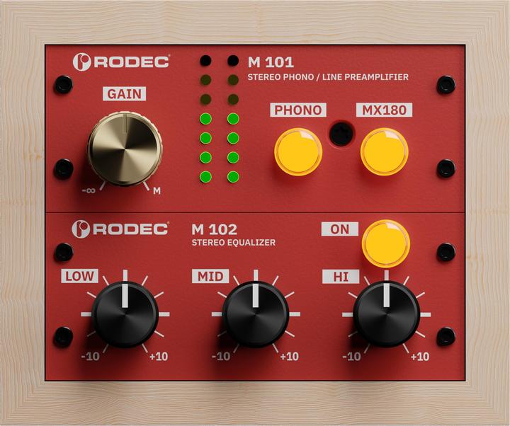 Produktbild Rodec BUNK 01 MAPLE / RED