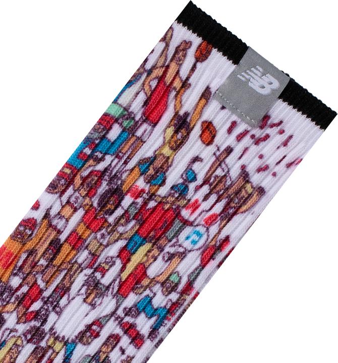 Produktbild New Balance Digital Print Crew Socks 1 Pair (S)