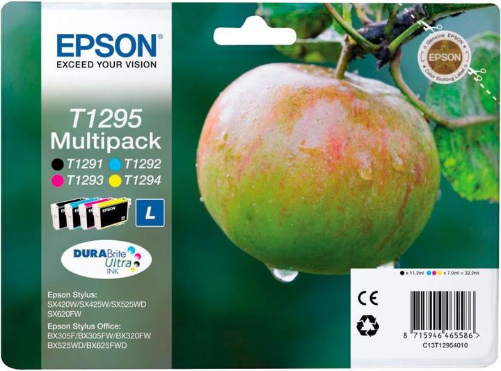 Actual product image Epson T1295 DuraBrite Ultra (M, FC, C, Y)