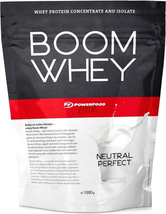 Image du produit PowerFood One Boom Whey (Neutre, 1 pcs, 1000 g)