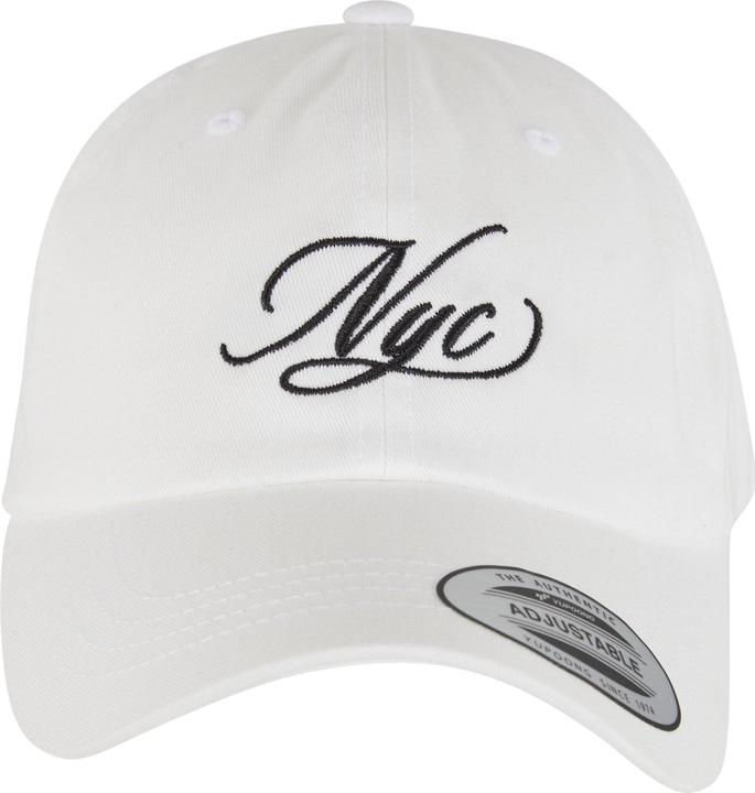 Actual product image Miss Tee NYC Calligraphy Letters Dad Cap - 194151 (One size)