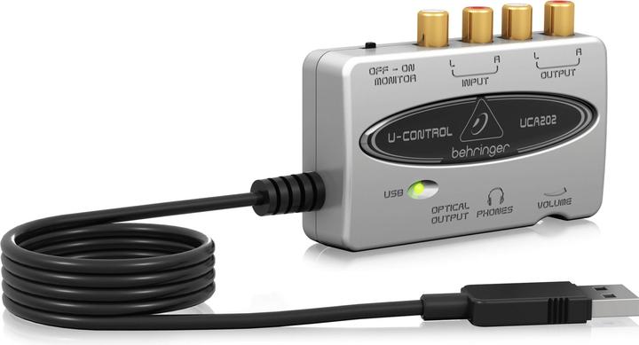Actual product image Behringer UCA202 Recording Audio Interface (USB)