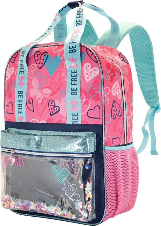 Oh My Pop! Glitter Backpack Be Free