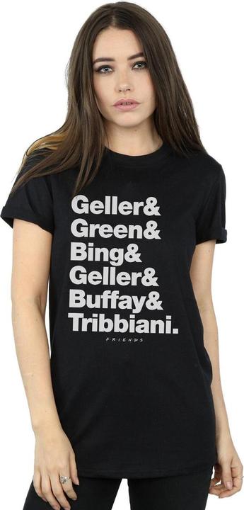 Produktbild Friends Surnames Text TShirt (L)