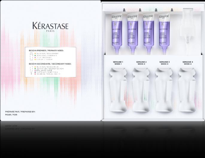 Produktbild Kérastase Blond Absolu Fusio Dose Homelab Cicafibre 4x6 (24 ml)