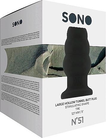 Image du produit Shots No.51 - Large Hollow Tunnel Butt Plug - 5 Inch