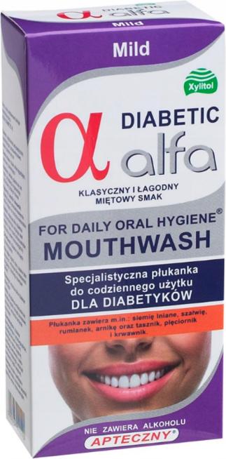 Immagine prodotto Xylitol Alfa Diabetic Mild Mouthwash 200 ml - data di scadenza lunga! (200 ml, Collutorio)