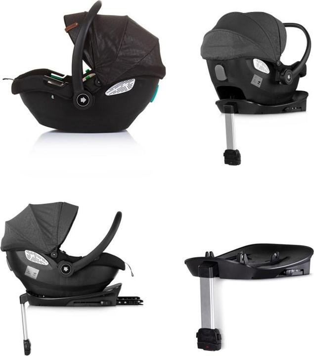Actual product image Chipolino Set Babyschale Isofix-Station (Baby car seat, ECE R129/i-Size Standard)