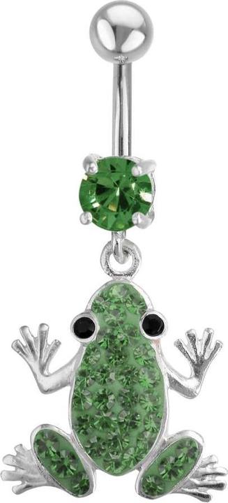 Produktbild Bijouteria Bauchpiercing (Edelstahl, Silber 925, Kristall)