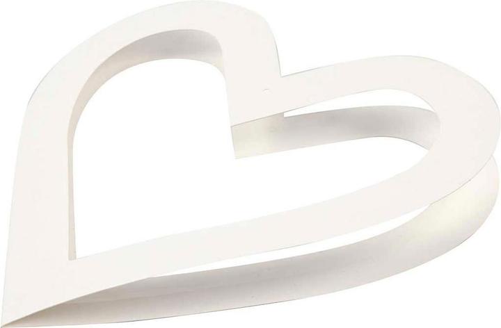 Produktbild Creativ Company Herzen Rahmen Karton 18x18cm, 16Stk. (230 g/m², 16 x)