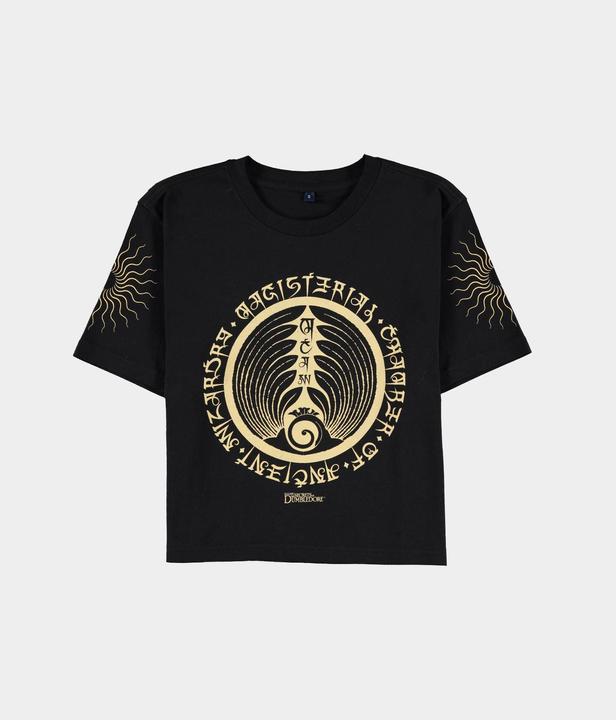 Actual product image Difuzed Warner - Fantastic Beasts - Women's cropped Short Sleeved T-shirt - M (M)