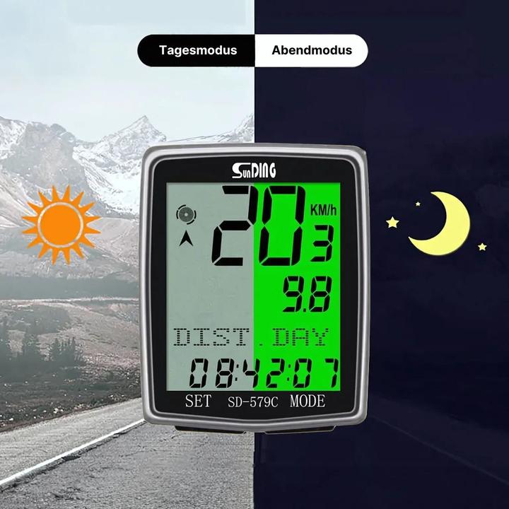 Actual product image Hermex Sunding bike speedometer bike speedometer bike computer bike computer bike computer