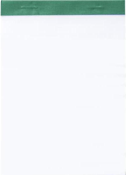 Actual product image Notepad DIN A6 blank 50 sheets (A6, Plain)