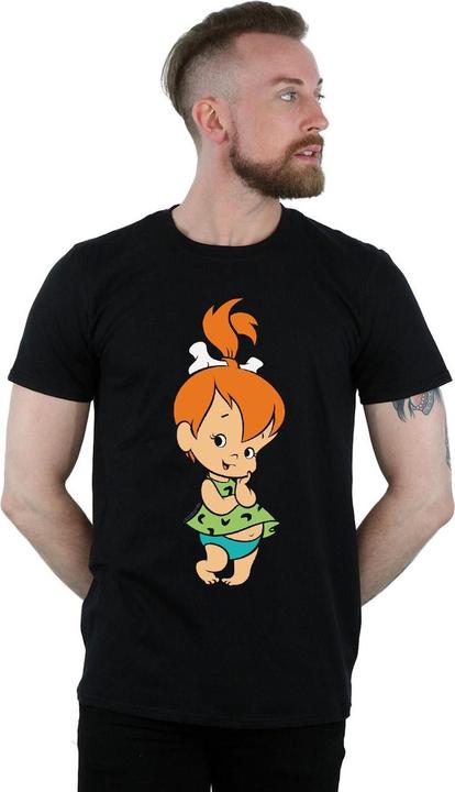 Actual product image The Flintstones Mens Pebbles Flintstone T-Shirt (5XL)