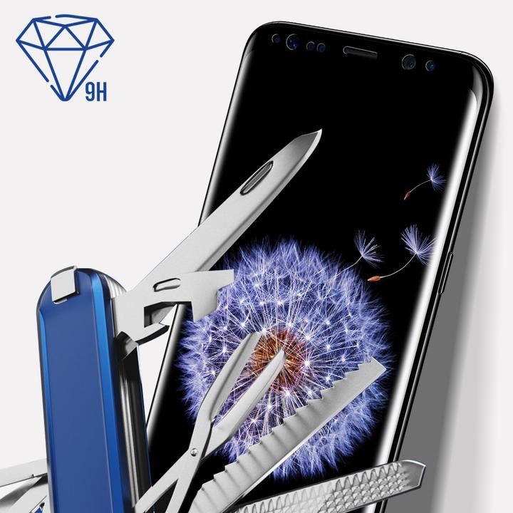 Actual product image 3MK Hardglass Max screen protector (1 Piece, Samsung Galaxy S9)