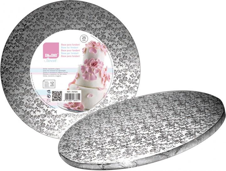Immagine prodotto Ibili Vassoio per torte rotondo da 20 cm per la presentazione del fondente
