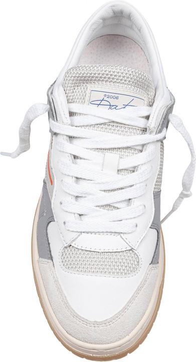Produktbild D.a.t.e. D.a.t.e torneo collar net leather sneakers white and grey (43)