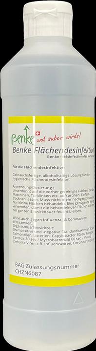 Immagine prodotto Benke Disinfettante per superfici - Swiss Made - 500ml