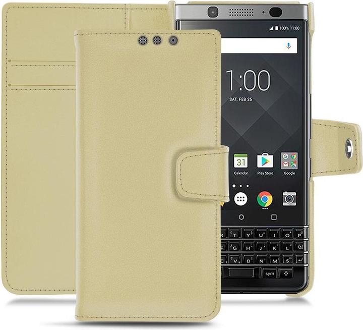 Produktbild Noreve Lederschutzhülle Wallet (Blackberry KEYone)