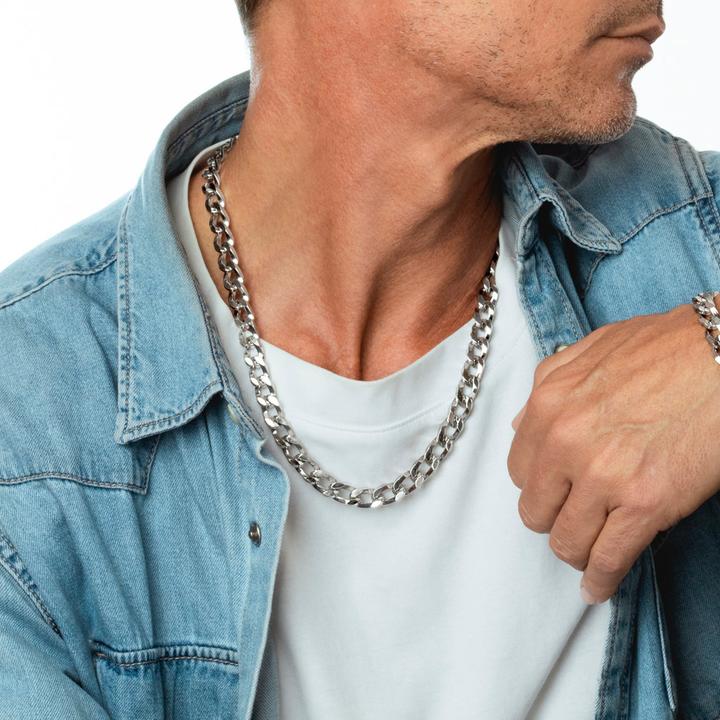 Actual product image Lotus Collier (Stainless steel)