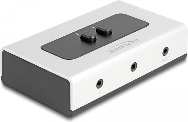 Immagine prodotto Delock Jack di commutazione 2 a 1 3,5 mm 4 pin manuale bidirezionale