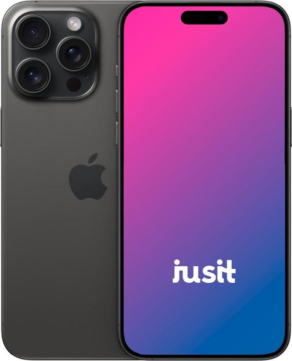 Immagine prodotto jusit iPhone 15 Pro Max (256 GB, Titanio nero, 6.70", 48 Mpx, SIM + eSIM, A / Come nuovo)