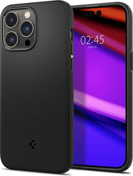 Actual product image Spigen Sigen MAG ARMOR FOR IPHONE 14 PRO MATTE BLACK (Apple iPhone 14 Pro)