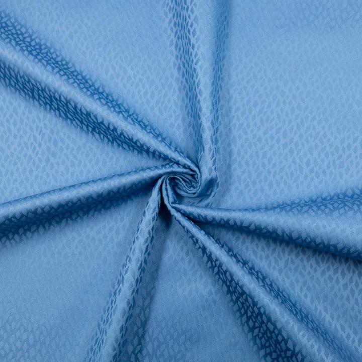 Image du produit Stoffrestposten Tissu pour rideaux opaque - bleu fumé - quantité minimale de vente : 1 mètre