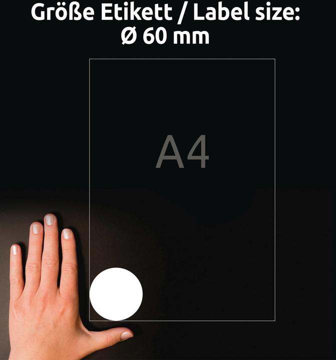 Immagine prodotto Avery Etichette rotonde, rimovibili